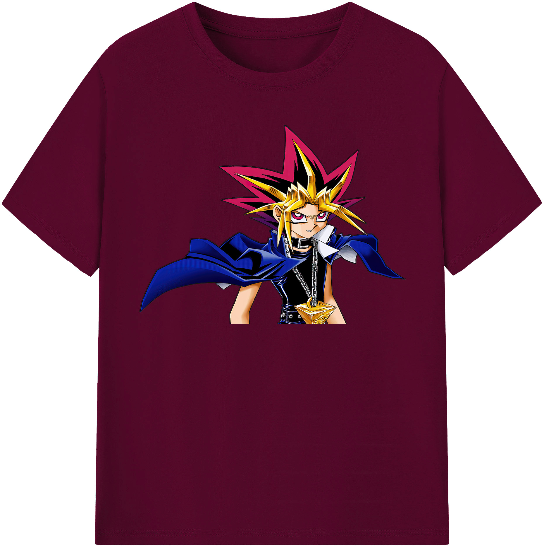 （画像用） 遊☆戯☆王 Yu-Gi-Oh! レディースカジュアルプリントTシャツ（綿100％）